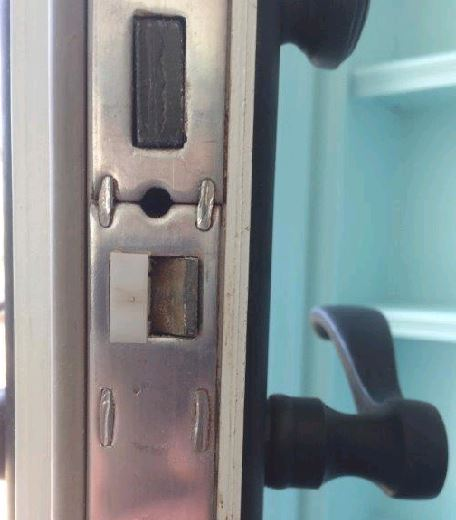 Lock Latch Stuck on Hinged Inswing or Outswing Patio Door