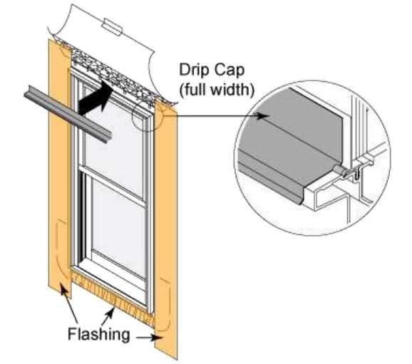 Continuous Drip Cap for Andersen® Windows