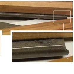Primed Wood Casement Window Routed Rail Comparison
